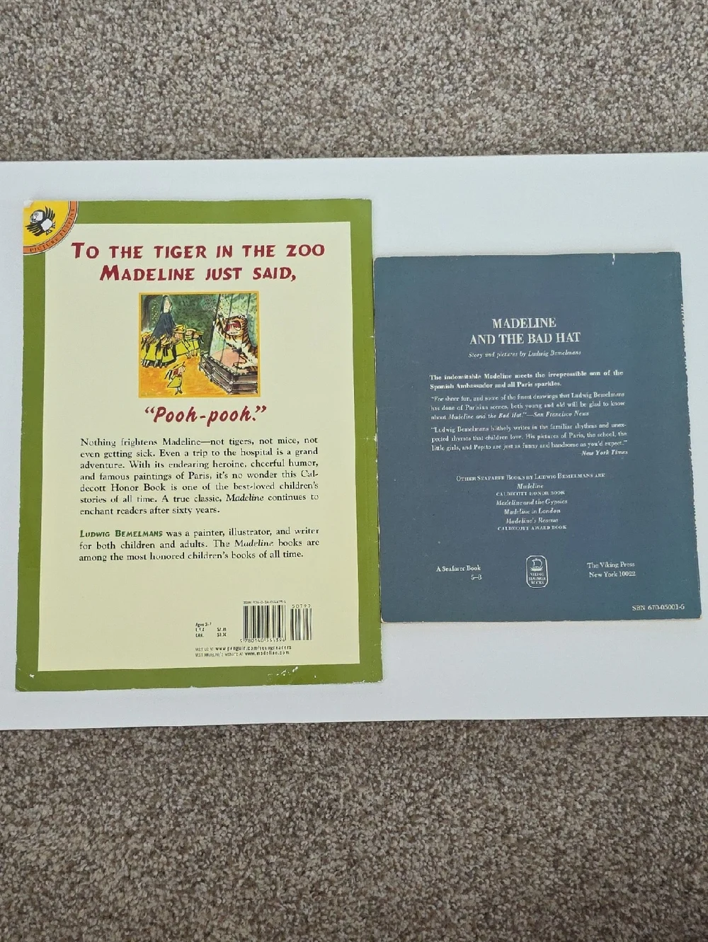 Children's Book Bundle - Set Of 9 Madeline, Chrysanthemum, Camilla The Cupcake